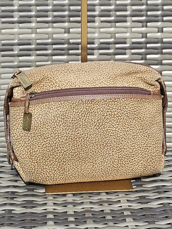 Borbonese x Masaru Tani Handbags - Vintage Borbonese x Masaru Tani Original Collection Cosmetic Bag - RARE - 1970s